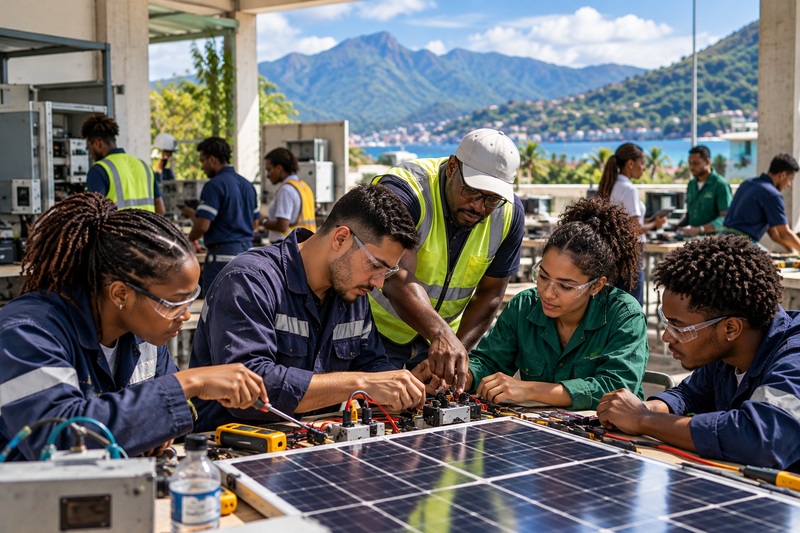 Local innovators building solar technology together